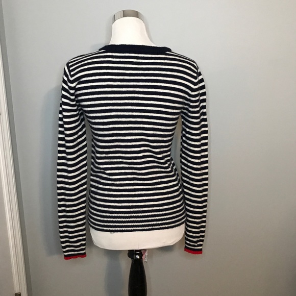 J Crew fair isle striped sweater - Picture 2 of 7